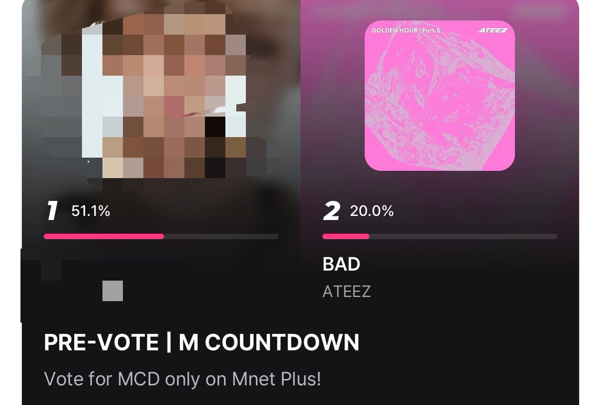 wookie_xx's tweet photo. Atinys we’re back to 20%!!🔥

The gap still big we need to increase our % more ⚠️

✅ atinys with Android device DM
✅ atinys with ios RT / keep sharing the vote

https://t.co/hU3fcjMgtF

#ATEEZ #BAD https://t.co/xQ2v0KHzot