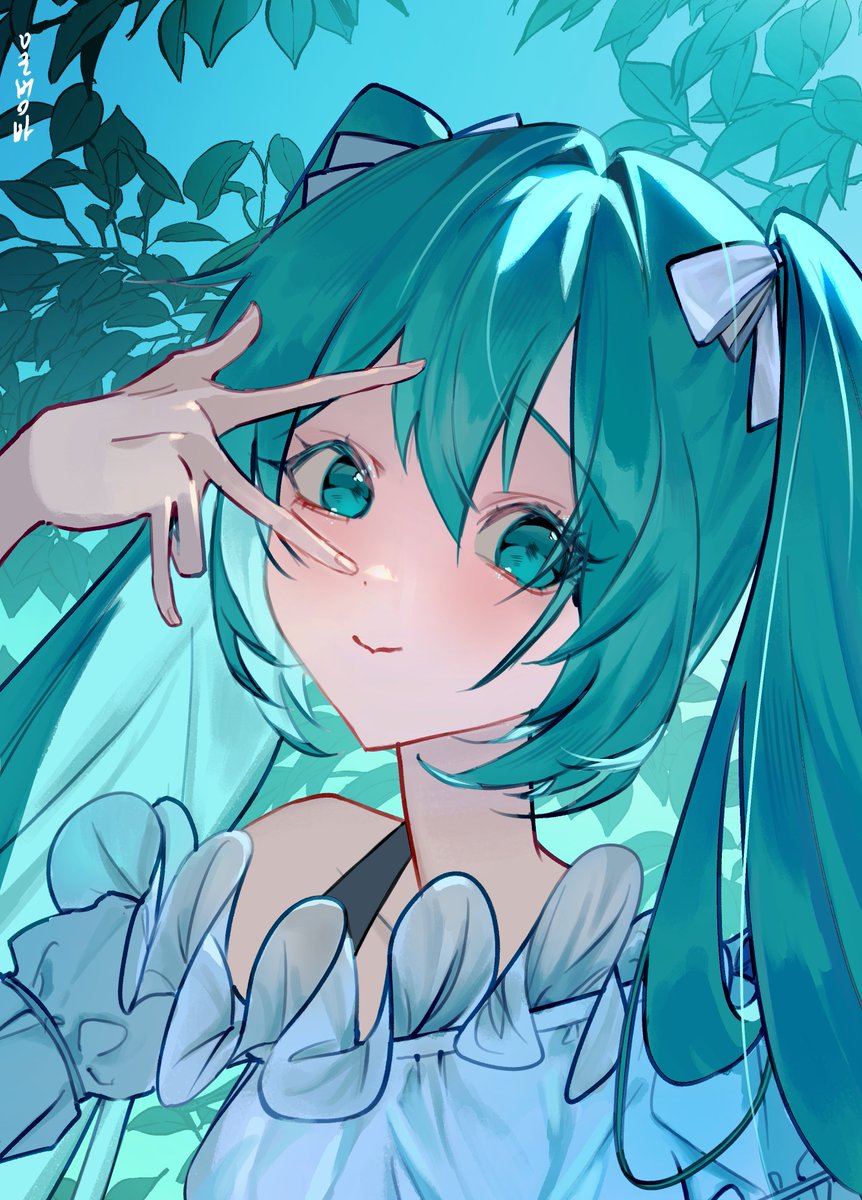 mulbumbar's tweet photo. 미쿠💚 https://t.co/e4yzDWa5z5