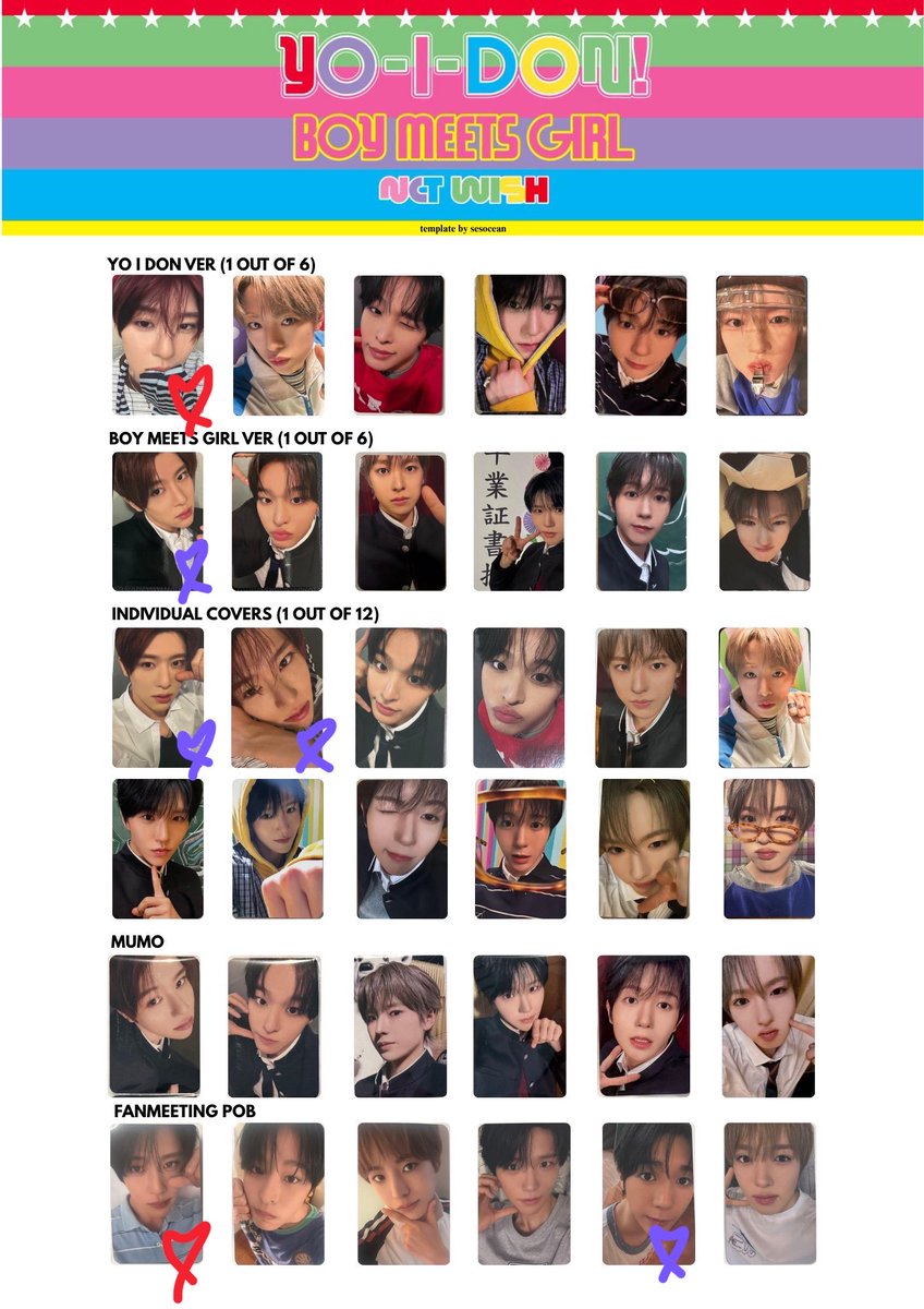 rr_ns2_'s tweet photo. NCT WISH nctwish 交換

譲┊ 未使用シリアル 2枚

求┊ ♡ リョウ シオン

ALT必ずお読みください。

お気軽にお声掛けください🍀 https://t.co/LEuMNpfLMb