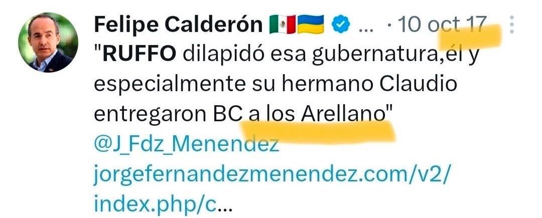 DoctorZamudio's tweet photo. Buenos dias a todos, en especial a la militancia de @AccionNacional y @SomosMxMexico. 

Recuerden que su líder moral, intelectual y espiritual les dijo en 2017 que Ernesto Ruffo era aliado del Narcotráfico. 

Que salgan a defenderlo solo demuestra quienes son los defensores del Narco.