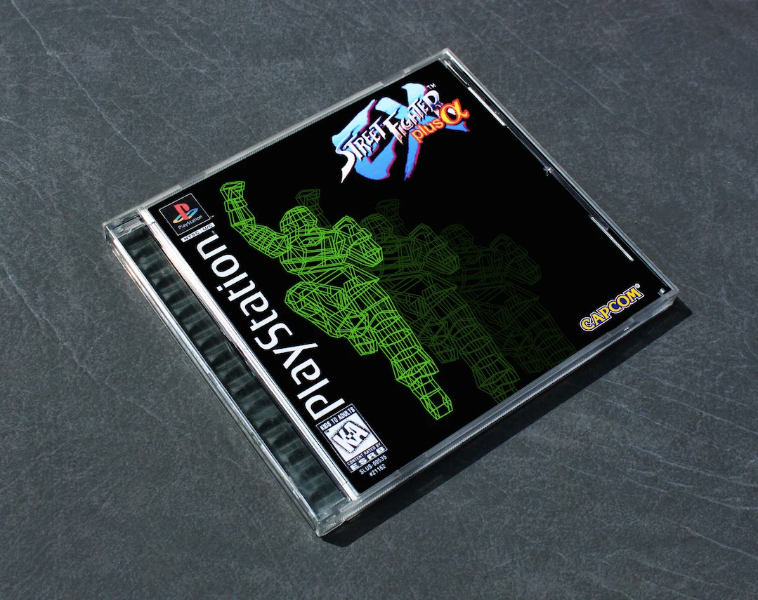 SFEXOnline's tweet photo. Japan’s Street Fighter EX Plus Alpha release looked strikingly different from the NA and EU versions.

Years later, Evan Nixon created this brilliant wireframe redesign as a perfect tribute to EX’s distinct visual identity.

📷1–3: @launchboxapp | 4: @EvanNixonType4 https://t.co/m7UJmT5atg