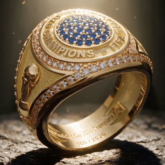 CamerounTribune's tweet photo. #Mondial2026 : des bagues pour les champions

En plus du trophée et des médailles d’or, la @FIFAcom offrira aux joueurs sacrés champions de cette édition des bagues commémoratives. 30 bagues personnalisées seront remises aux joueurs et aux membres du staff de l’équipe victorieuse https://t.co/vVHLuHuwSm
