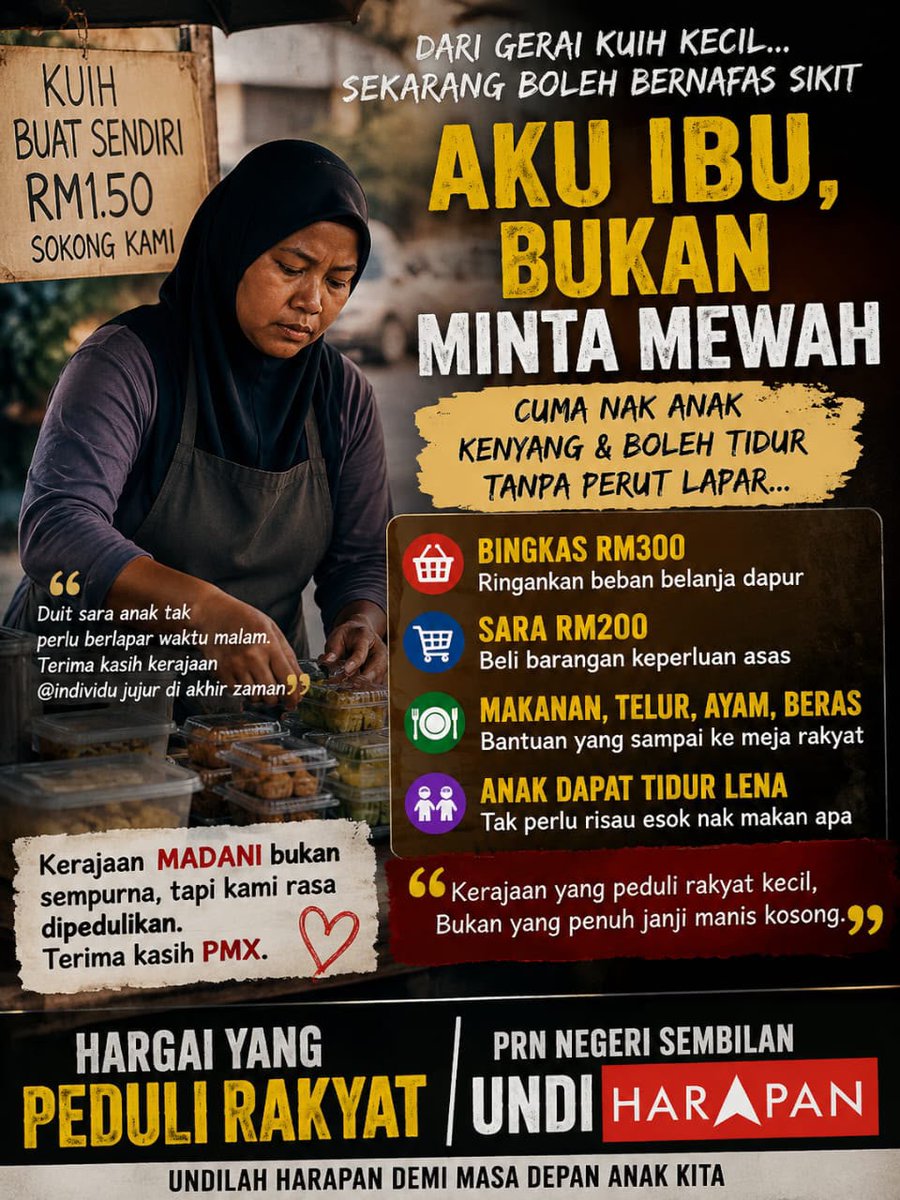 GhuffronNufail's tweet photo. Peduli Rakyat! Buat yang termampu untuk rakyat! https://t.co/Yw3tbqUQnx