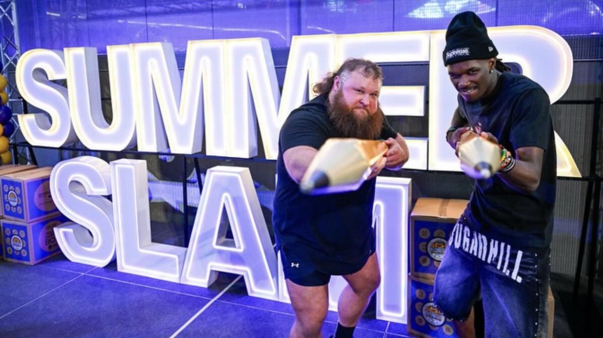 otiswwe's tweet photo. SUMMERSLAM 

AUGUST 1st &amp; 2nd 
LIVE! In Minneapolis, MN 

and Ohhh YEAAA

Where's your Hall Pass Babe.....? 

GO TO CLASS ✏️ https://t.co/OeU8DCjKym
