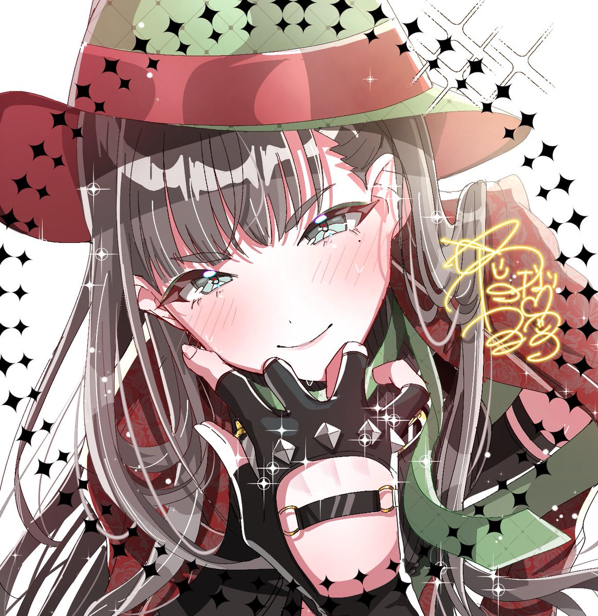 Goslingwallows's tweet photo. アイシャドウ忘れちゃったのでお顔あっぷでおいておく https://t.co/3JOs210bDg