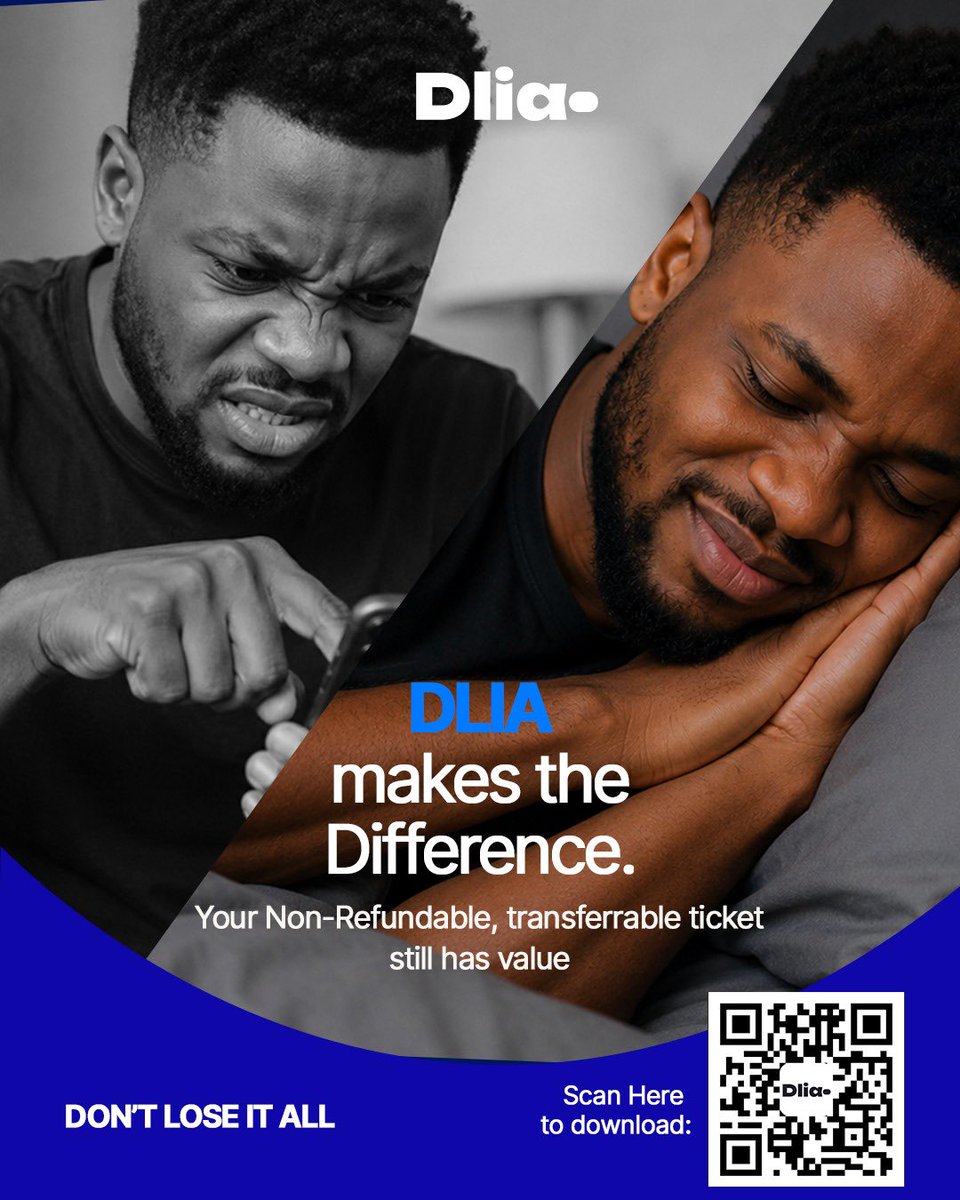 dlia_app's tweet photo. From frustration to peace of mind ✨

Recover value from your transferable booking with DLIA 💙

get started here 👉🏽 https://t.co/bl4D2BAvDO https://t.co/zXUukdLdBD