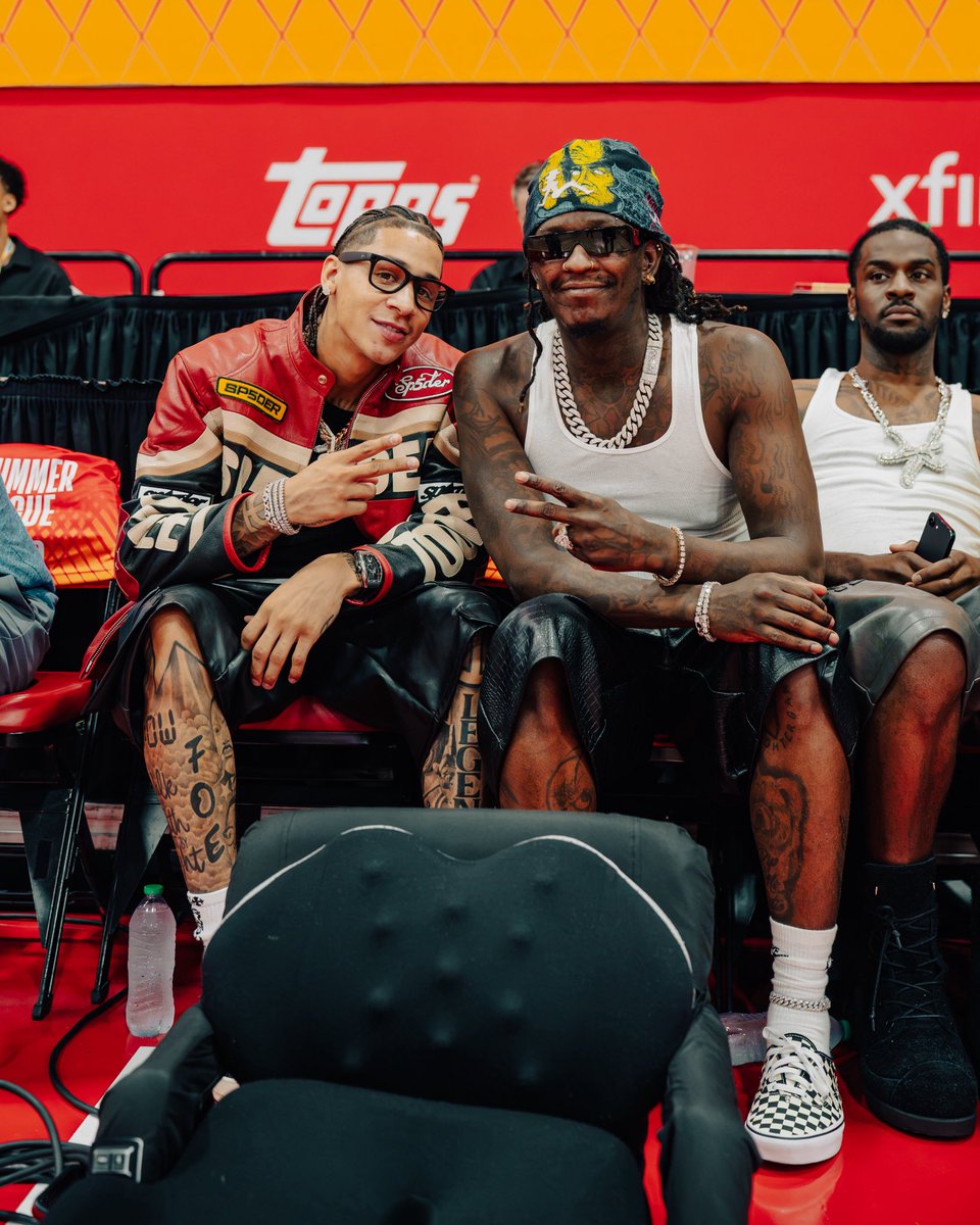 brentyvfx's tweet photo. Young Thug at @NBASummerLeague 

shot by me 📸 https://t.co/uaXxvV84DL