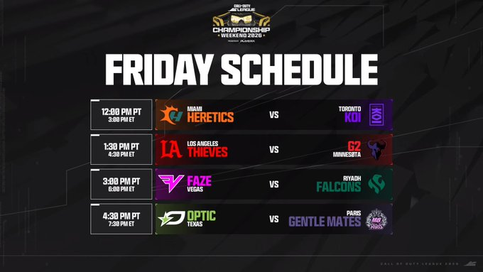 RonnieInteL's tweet photo. Miami 3-1

LAT 3-2

Falcons 3-2

OpTic 3-1 https://t.co/xslE9162Aq