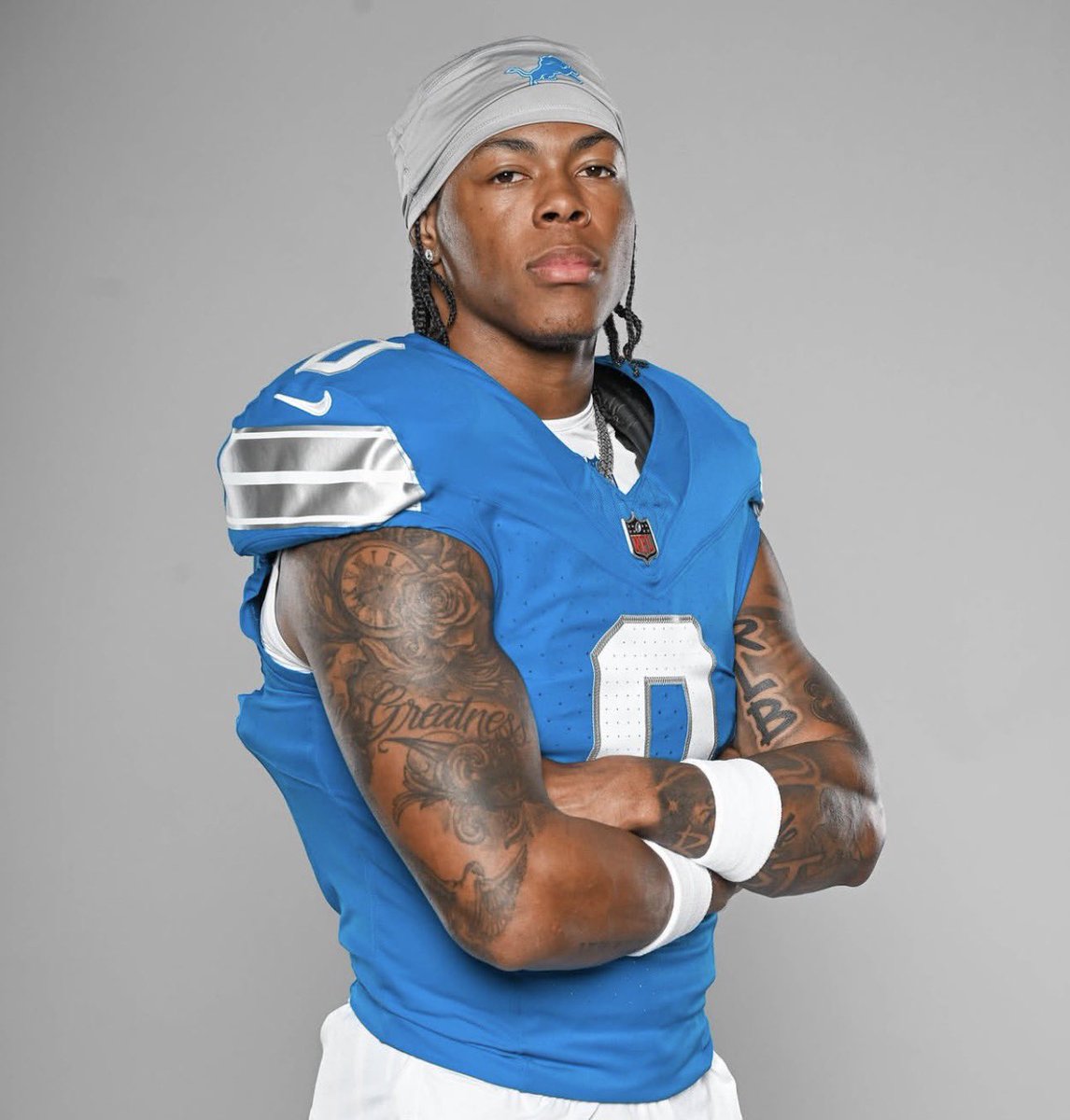 the_det_times's tweet photo. Lions RB Jahmyr Gibbs could potentially holdout of training camp until he signs a contract extension, per @JonJansen77

(via @971theticketxyt) https://t.co/pnfZoQ5HiI