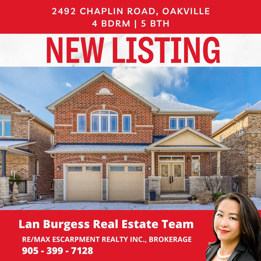 lanburgess's tweet photo. FOR LEASE 📍

2492 Chaplin Road, Oakville
4 Bed | 5 Bath

DM for details or to book a private showing

📞 905-399-7128
🌐 https://t.co/AAdts2k4W2

#OakvilleRealEstate #ForLease #JoshuasCreek #LanBurgessRealEstateTeam https://t.co/4M7W2TGZT3