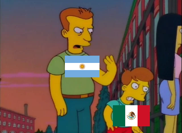 LOSPANTA1's tweet photo. @ArturoVill7 pero si es mexicano.
de futbol no puede opinar sino sabe nada
aparte no pueden pasar de cuartos jajajaja
son una risa, https://t.co/swgAWzlLKy