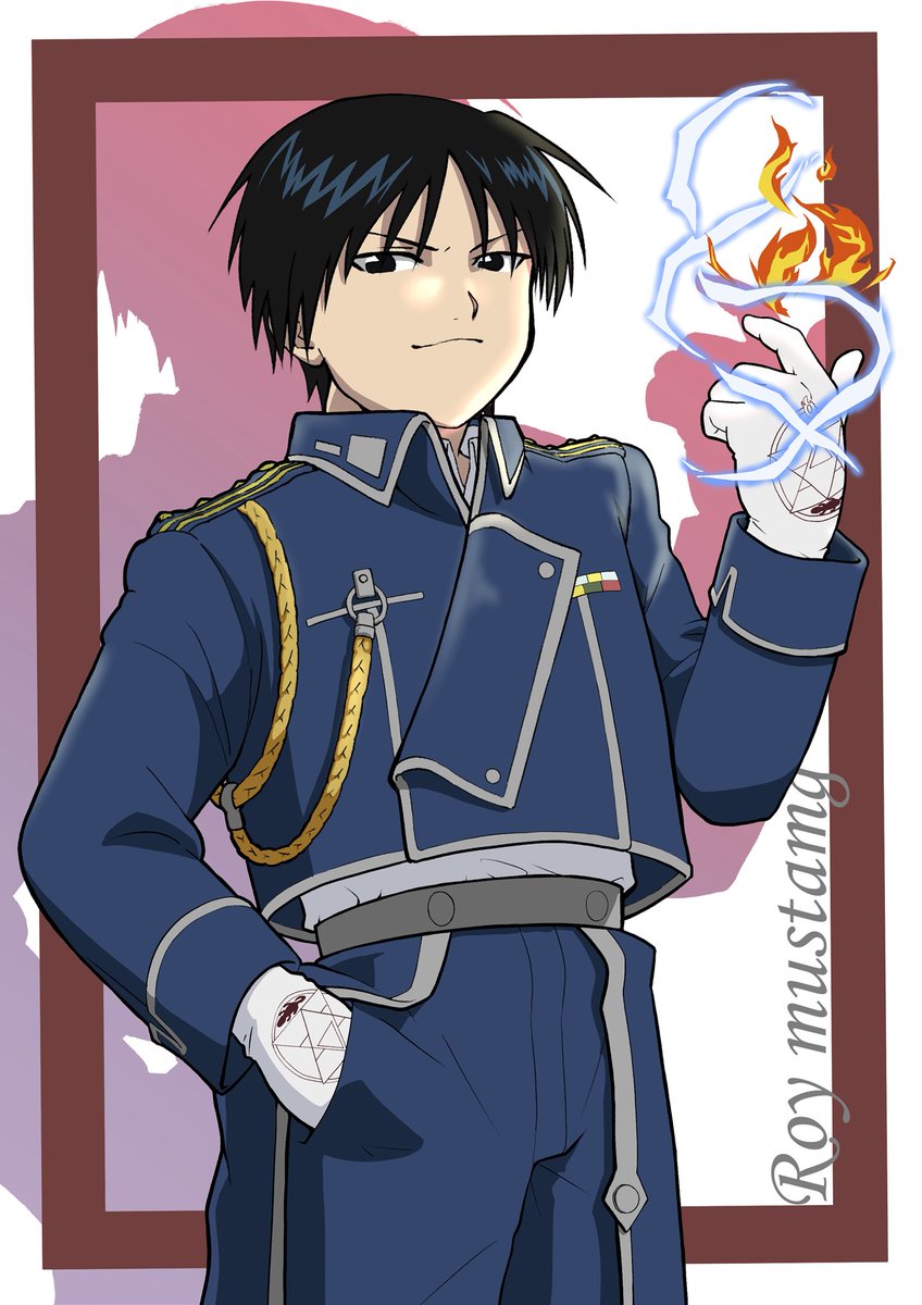 Animplz's tweet photo. #鋼の錬金術師 #ロイ・マスタング https://t.co/u86QgrrT9w