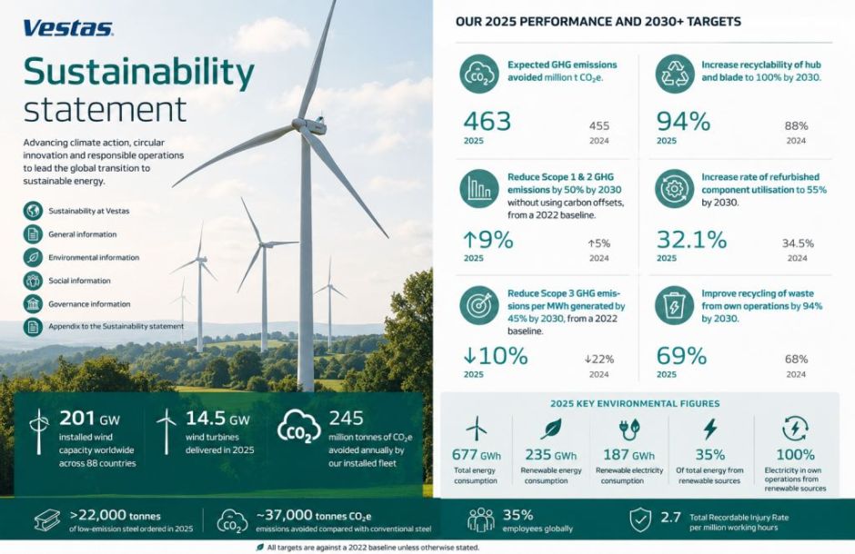 greentechlead's tweet photo. https://t.co/j3Y1m843df
#GreentechLead #Vestas #Sustainability #SustainabilityReport #VestasSustainability https://t.co/2p7NWO7Dbs