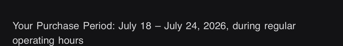 isgabos's tweet photo. @Round1USA Phase 2 email appears with Phase 1 date, just a heads up!! https://t.co/2aQohdBtvc