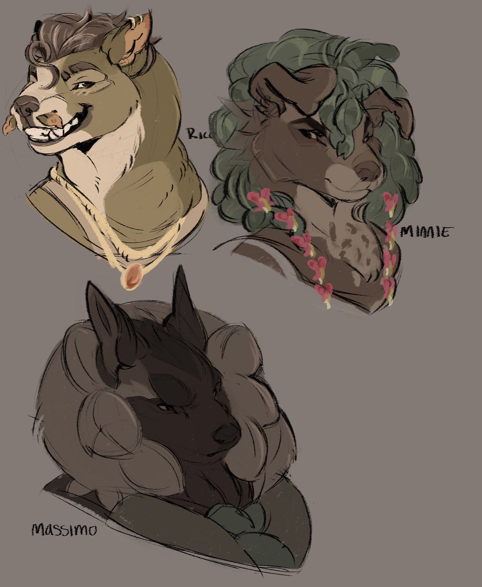 StaggTeo's tweet photo. Some furry oc stuff.. they’re all related in some way

#furry #furryart #furrydrawing https://t.co/Hni8uBt80O