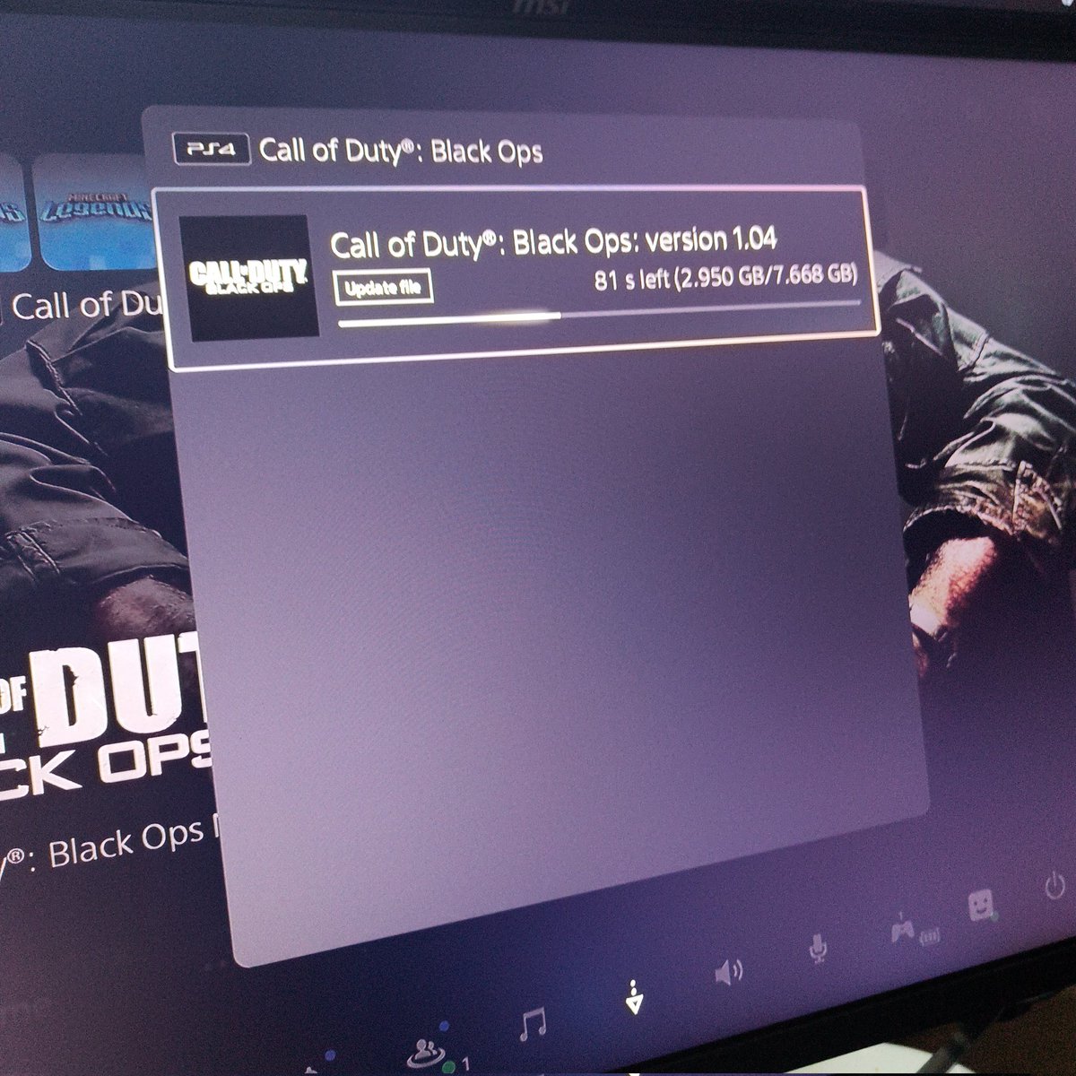 iPillyx's tweet photo. Let's see if this update has fixed things #bo1 #ps5 #update https://t.co/RtDeE6U8GU