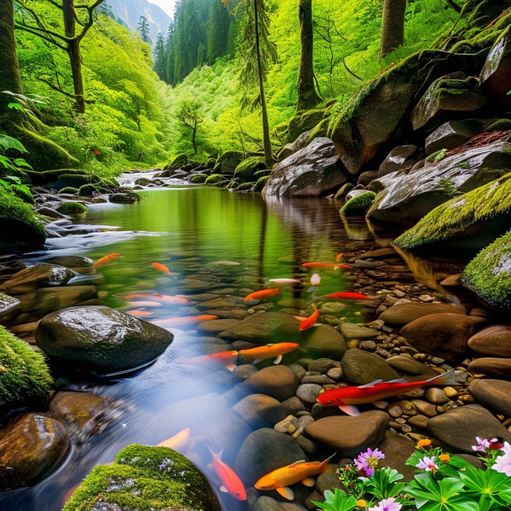fbrlgns0806's tweet photo. Spent the morning hiking in the misty mountain forest, breathed in the crisp pine air and stumbled upon a hidden stream. Pure magic in nature’s quiet corner https://t.co/3OdoPdQr7n
