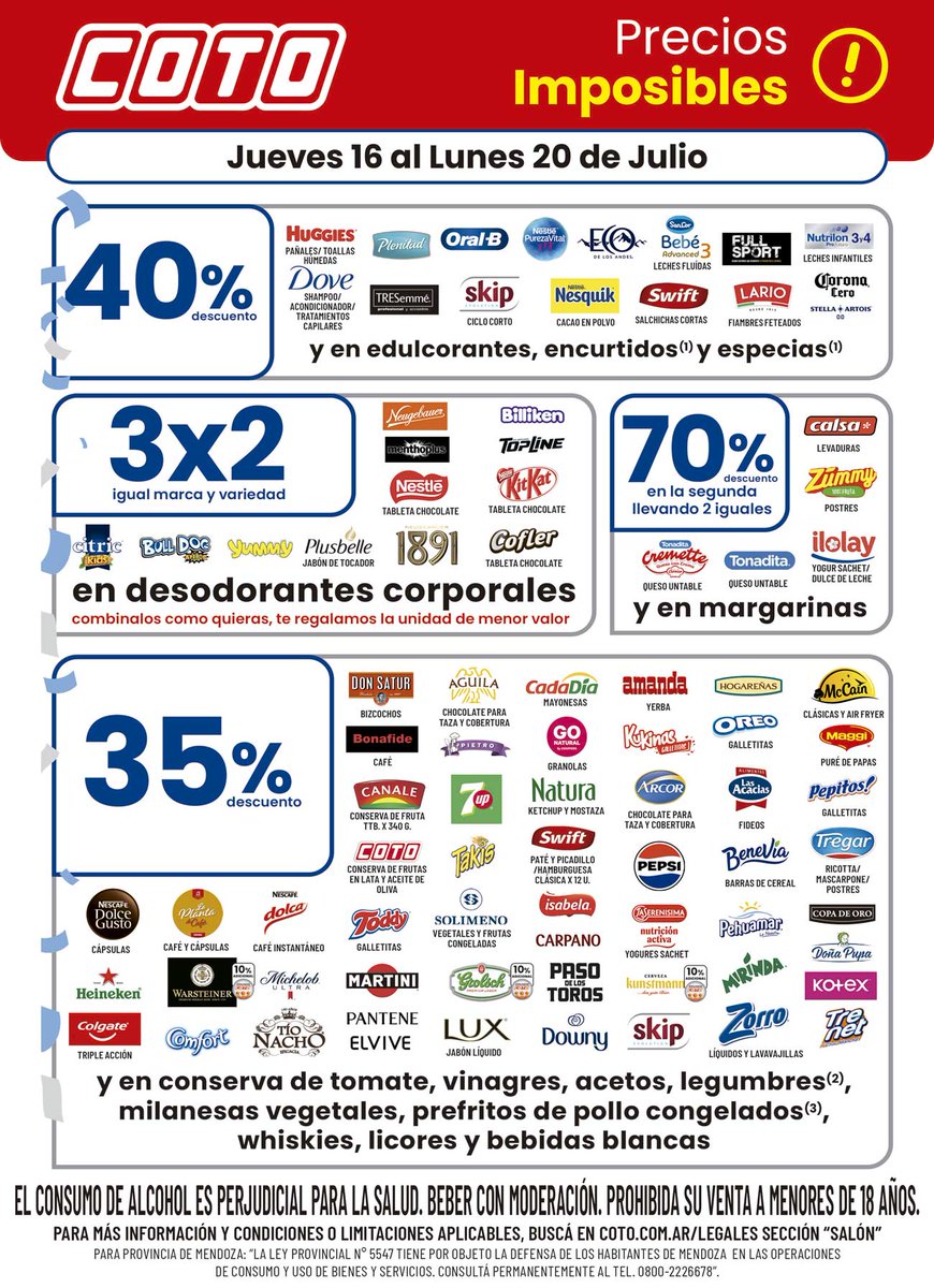 Coto_Ar's tweet photo. ¡ES HOY, ES HOY! 🇦🇷🔥

Prepará la parrilla para alentar con asado, vacío y mollejas en oferta. 🥩🙌

Enterate de todas las promos 👉 https://t.co/lGKEeBaf98 https://t.co/6yM0tEb7KN