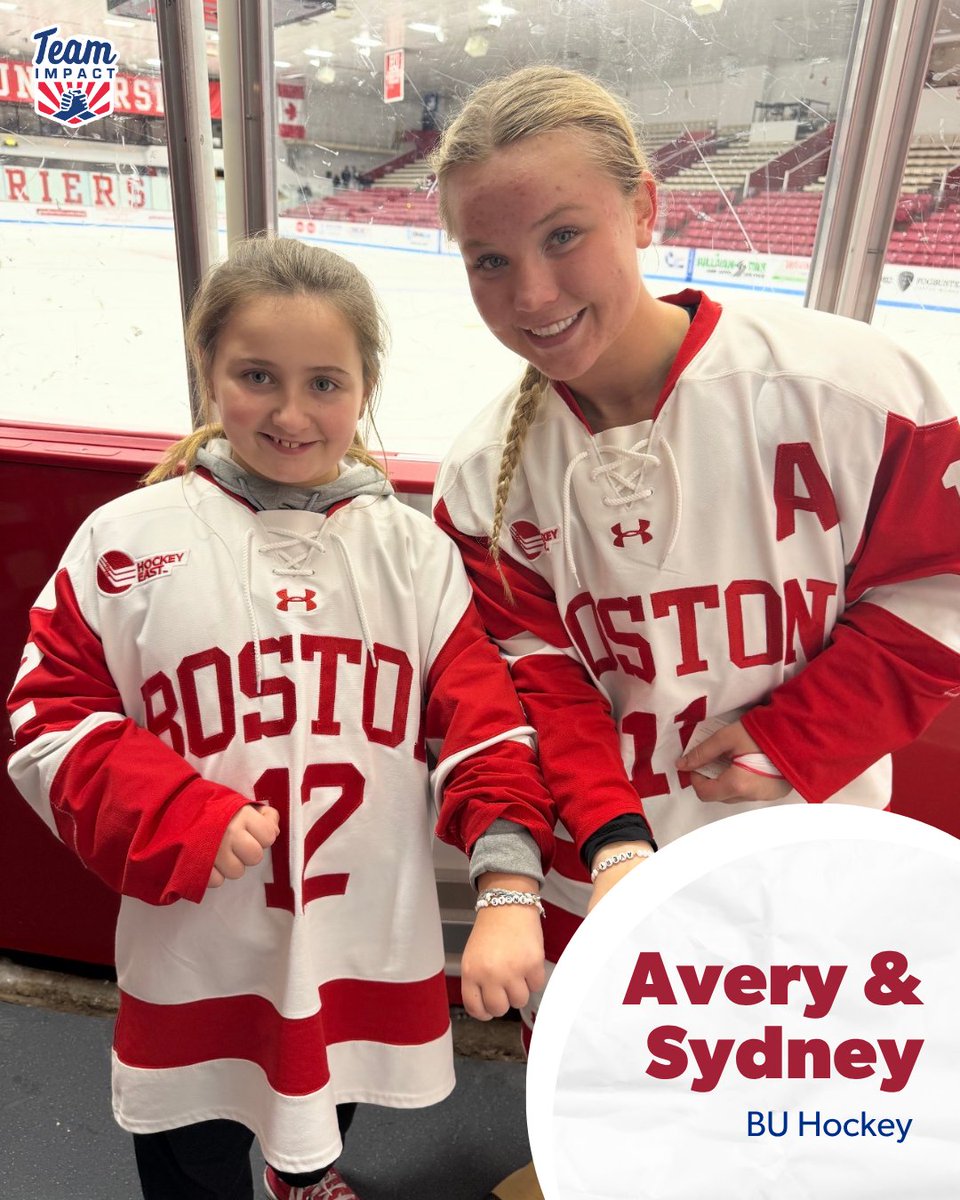 GoTeamIMPACT's tweet photo. "Thank you so much Sydney for giving me an awesome year, you added so much more to my life, and I am very thankful to have you as a friend.”

We love Avery and Sydney's @TerrierWHockey friendship!

📝: https://t.co/LRcoMIjlv1

#AllInAllTogether https://t.co/eLvQQezIou