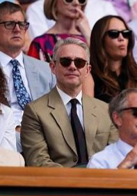 TimTietjens's tweet photo. 🙂Happy #FreemanFriday😃just can't get enough of him at Wimbledon #MartinFreeman😎 https://t.co/QzmU1jH1eh