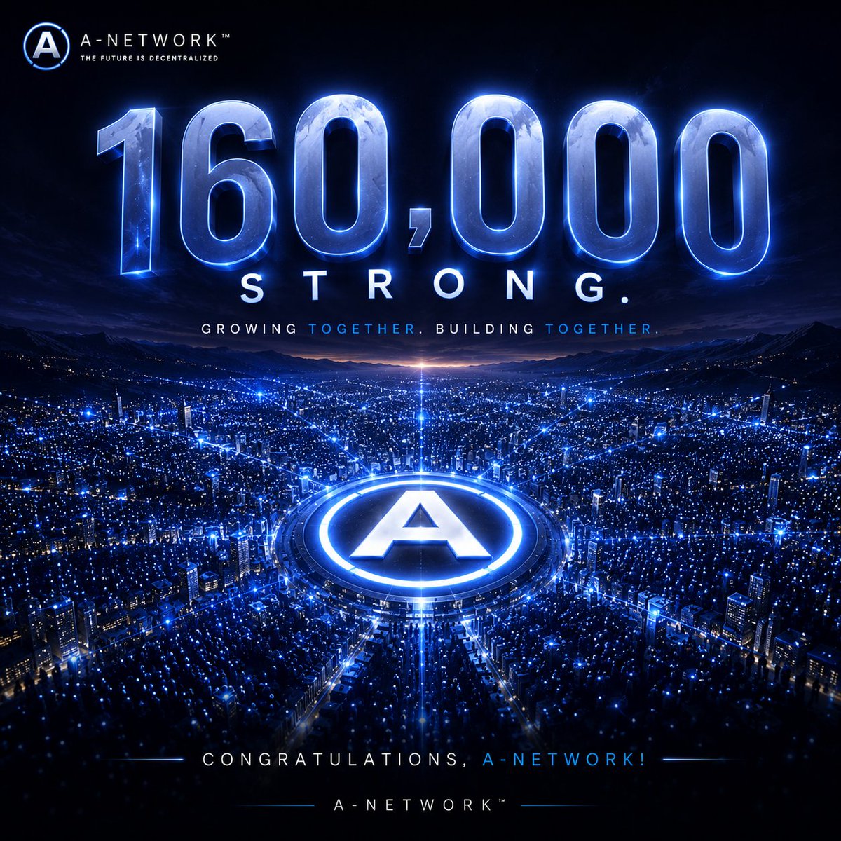 Tehseen_024's tweet photo. 160,000 strong.

160,000 believers.

160,000 builders.

One vision.

One community.

One future.

Every milestone represents thousands of people choosing to build something bigger than themselves.

💙 This is only the beginning.
#ANetwork #wANET #ANET #160KStrong
@Crypmatrx https://t.co/rrpWGfUYXw