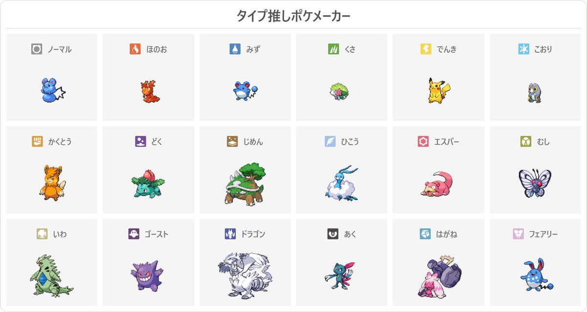 whitecat2014's tweet photo. #タイプ別推しポケ
りるりぅ...こういうとき3枠使っちゃうんだよね... https://t.co/DlMQw6Hiir