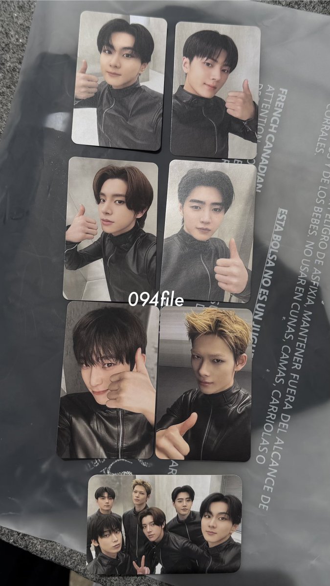 094file's tweet photo. the sin : bliss weverse version pulls! i actually pulled jungwon 3x but traded for sunoo 🤍 https://t.co/fSPiWppZEX