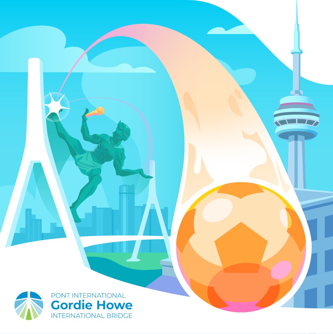 GordieHoweBrg's tweet photo. Two nations. One region. One love of the game. ⚽️
Who wins today? 🏆
#GordieHoweBridge #GoHowe #FIFAWorldCup #WorldCup https://t.co/Paiva0ZBuH