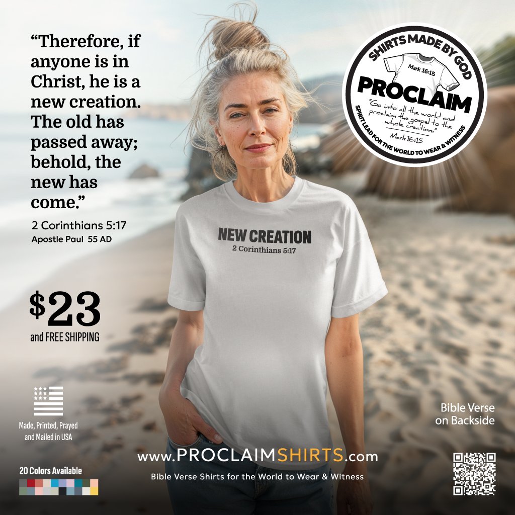 pettersson_usa's tweet photo. PROCLAIM SHIRTS reaches non-believers.
$23 All Shirts | 20 Colors | 9 Sizes | Free Shipping
https://t.co/z0NdP3IKyc
#proclaim #faith #hope #eternallife #christianity #jesus #christian #bible #god #faith #jesuschrist #church #christ #prayer #gospel #holyspirit #pray #biblestudy #scripture #truth #worship #religion #grace #catholic #sin