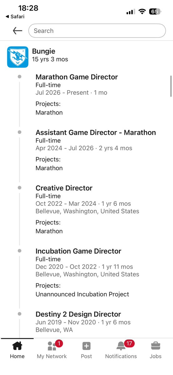 MuItimach's tweet photo. Looking at the new Creative director as well as Game director for marathon it’s pretty safe to assume they’re trying to move away from the PvP centric focus and push more towards PvE. https://t.co/UO8zN7VAaR