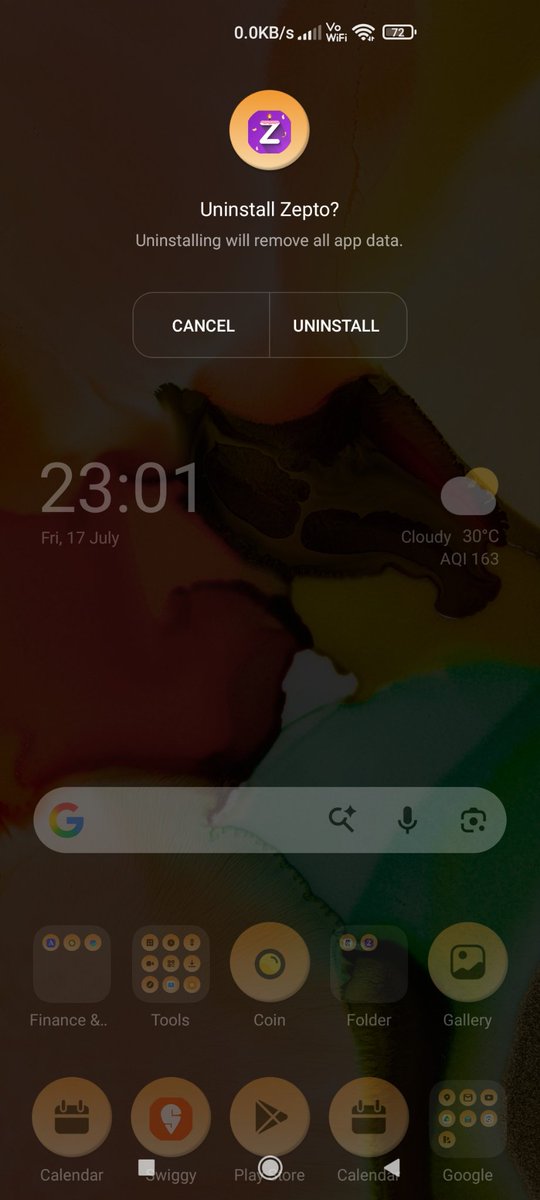 JSRDTC's tweet photo. @ZeptoNow so much for Priority Support @zeptocares . Ruined entire weekend mood. You can shove up the refund amount . Good riddance. Don't even bother calling unless you want to hear earful https://t.co/am1FcrrnUD