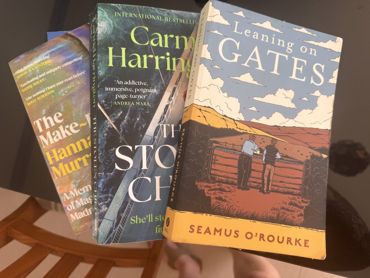bierneya's tweet photo. My holiday reading .. complete mix of book. #reading https://t.co/g9On2S735p