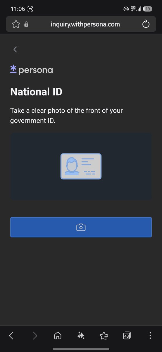 armansahil770's tweet photo. @LinkedInHelp I am trying to upload my ID via the Persona link on mobile, but the system keeps looping back to the camera screen and isn't moving forward please  help me with this. @LinkedInHelp https://t.co/5VxttO0NGH