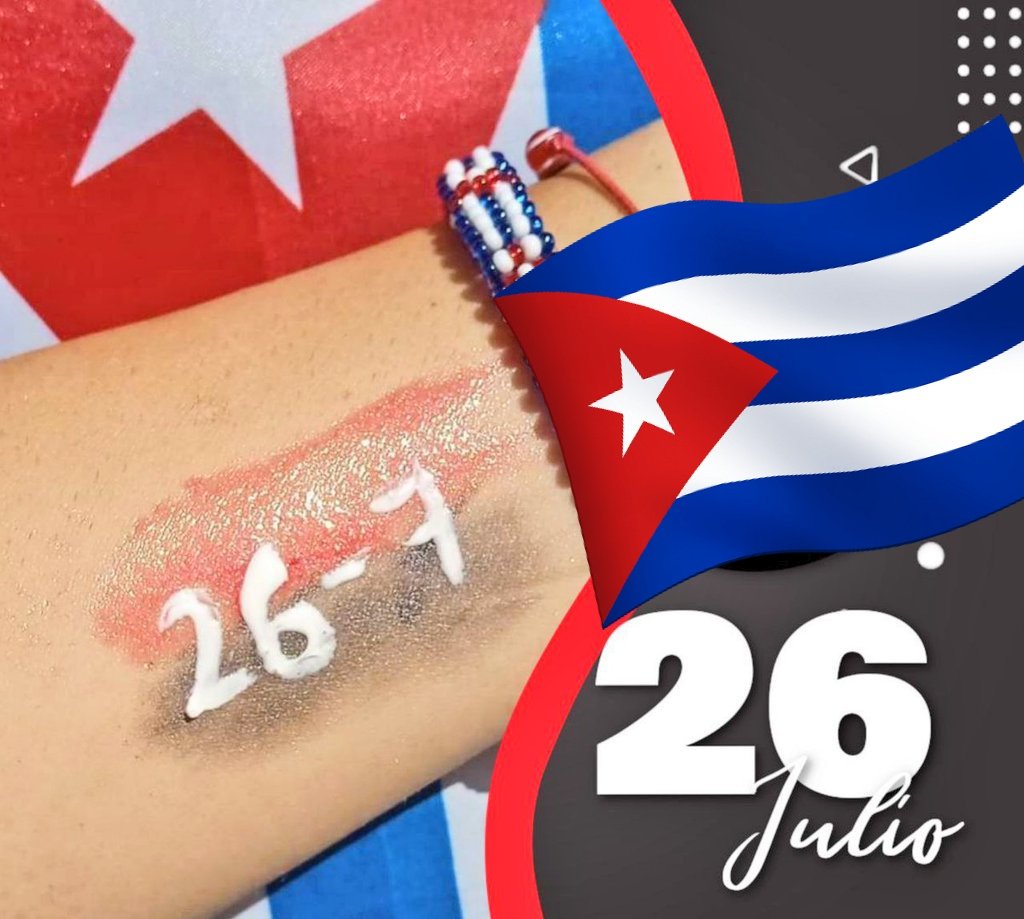 Valen0709963's tweet photo. Cuba abraza a los que saben amar y fundar, y desprecia a los que odian y deshacen.

#MiMoncadaEsLaPatria https://t.co/eHk0Wv3592