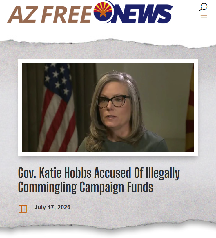 azfec's tweet photo. Yet another Katie Hobbs scandal that voters need answers on!

Full story: https://t.co/BQ9kcJUH7M https://t.co/sQCR7ODh3U