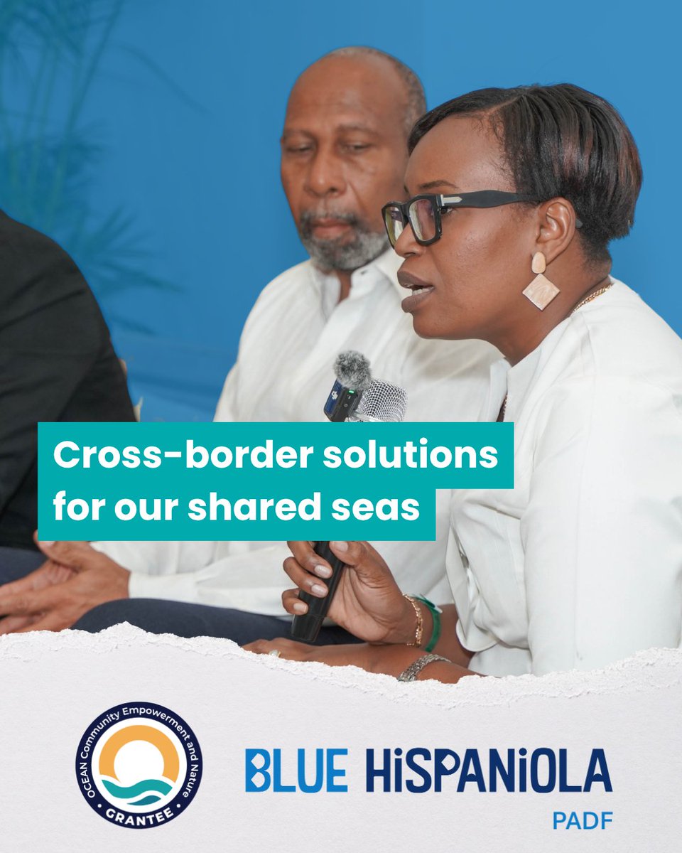 PADForg's tweet photo. One of the key conversations during the launch of the Blue Hispaniola initiative highlighted the essential role of marine biodiversity in building sustainable fisheries and resilient coastal communities. 🌊
During this panel, experts from Haiti and the Dominican Republic discussed the challenges facing marine ecosystems, the importance of community-led conservation, and opportunities for cross-border collaboration to protect the shared coastal corridor. Participants also reflected on lessons learned from previous initiatives and how these experiences can help shape more effective and sustainable future efforts.
A sincere thank you to our panelists for sharing their expertise and insights:
Frederick V. Payton – AgroFrontera
Michelet Louis – Biodiversity Directorate, Ministry of Environment of Haiti
Andrea Vogel – Blue Hispaniola, PADF Dominican Republic
Jeffery Perez – Fundacion REDDOM
Patrick Béliard – Entrepreneur
Sinedie Dupuy – Ministry of Tourism of Haiti
Together, we are building a future where biodiversity and livelihoods thrive side by side.
 
This project is funded by the Ocean Community Empowerment and Nature Programme, supported by UK International Development.

Photo Credits: 
📷 Victor Lemoine
📷 Calserne Supreme