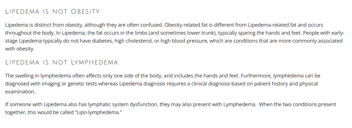 carlos_arnaud's tweet photo. Poco se habla de esta condición llamada #Lipedema
Lipedema no es #Obesidad
Lipedema no es #Lymphedema
Fundamental hablar de este tema en #ICO2026
@WorldObesity
https://t.co/aRNVawynCS https://t.co/qdyeOoz45z