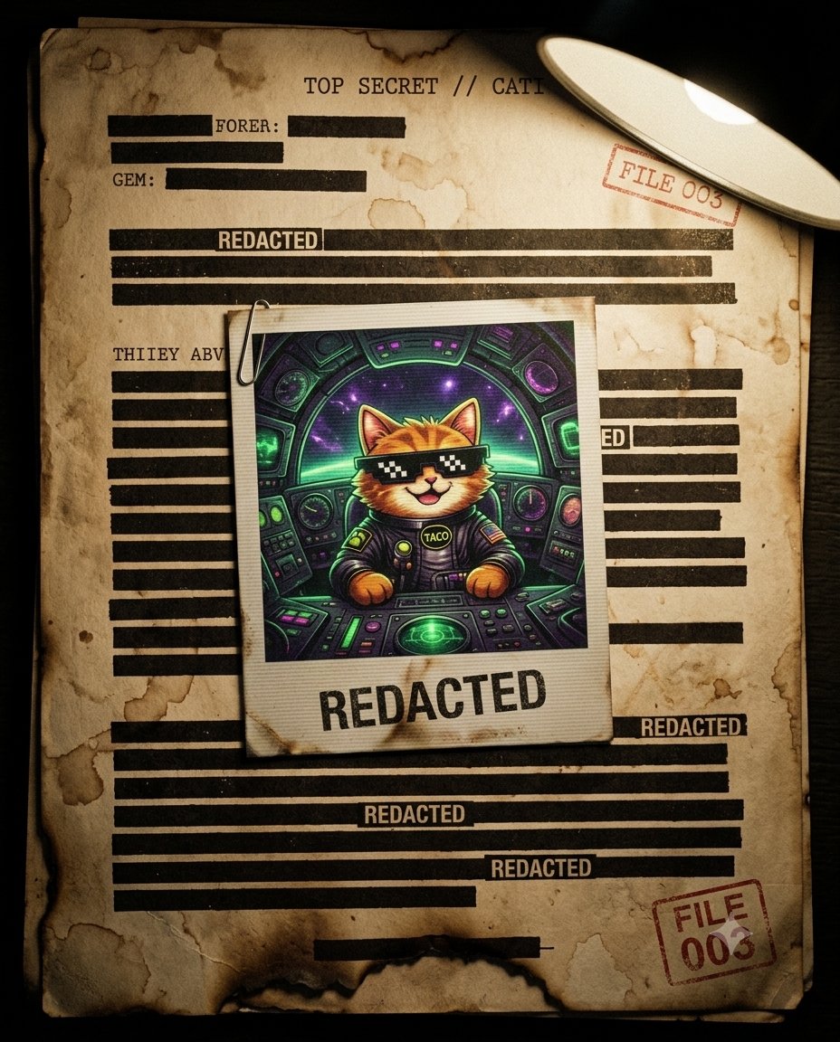 Oxchibs's tweet photo. The Signal doesn't stay in one place.

    From redacted files to ancient stone and now a collectible in your hand.

Different eras, but all preaching the same message: TACOCAT.

@TacoCatCoinSOL #TCCREW https://t.co/hFNxm32S3r