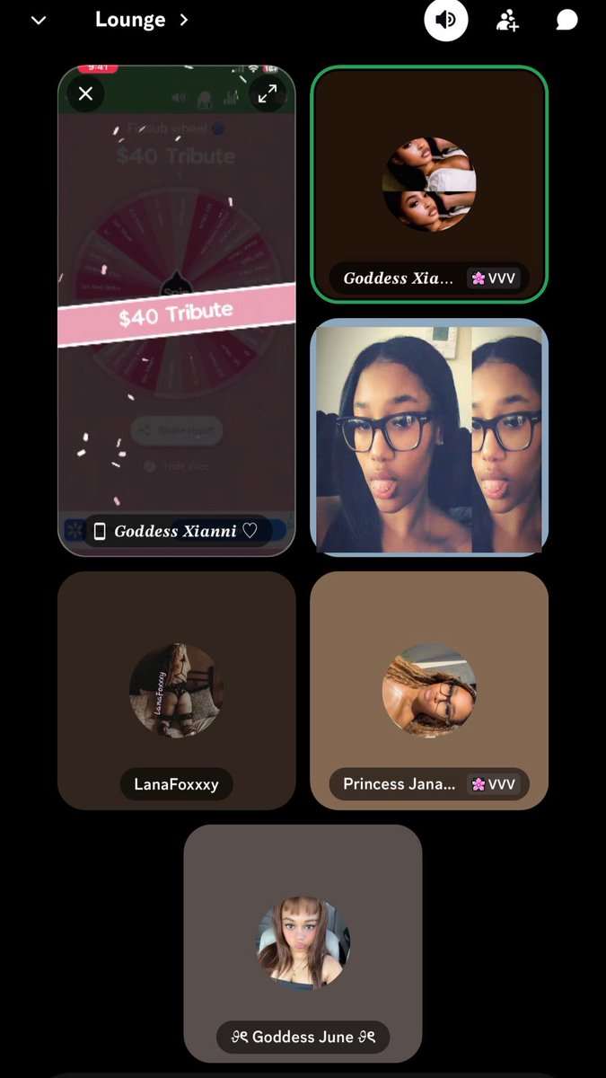 VisciousDiscord's tweet photo. Some of our first group wheel spins, featuring our beautiful dommes🩷 https://t.co/47bwjmynp0
