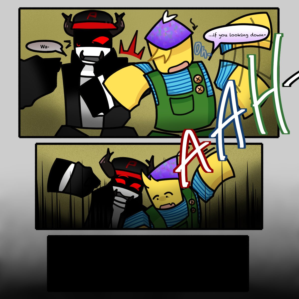 syrokken's tweet photo. А mini #Regretevator fan comic!! [1/2]
Basically: “what if Pest and Poob ended up in the Backrooms”
This is an AU with slightly redesigned versions of the characters! More about their designs after the full comic

Русский перевод в комментариях под этим постом! 🇷🇺
#pest #poob https://t.co/FgggcypIqz