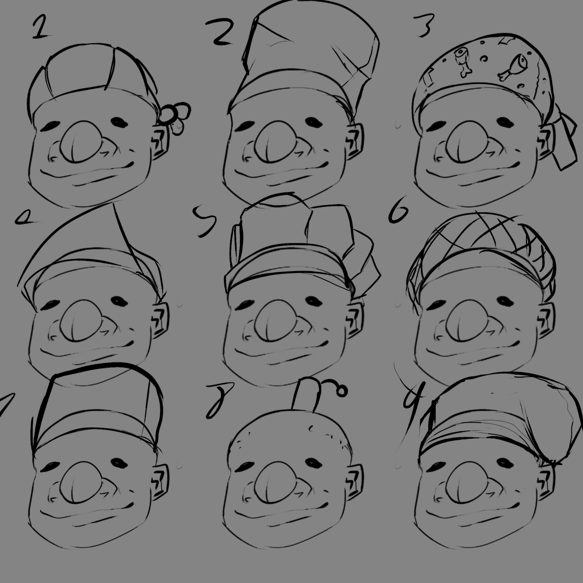 BallardGames's tweet photo. 😍Few Shall Return's release countdown continues! D-5 is characters' concepts, so you get to see how we got to where we are today. 

📷Feel free to download, share, and of course wishlist the game here: https://t.co/U32pEV6zqp 

#indiegames #indiedev https://t.co/Ymza7N1oZa