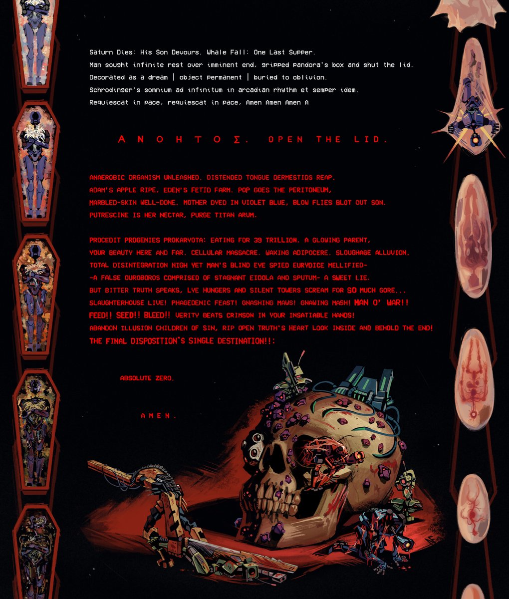 Loopyyylupe's tweet photo. Regarding The Matter Of Disposition, Decomposition And Deliquation

#ULTRAKILL https://t.co/FxiZJ7v7pi