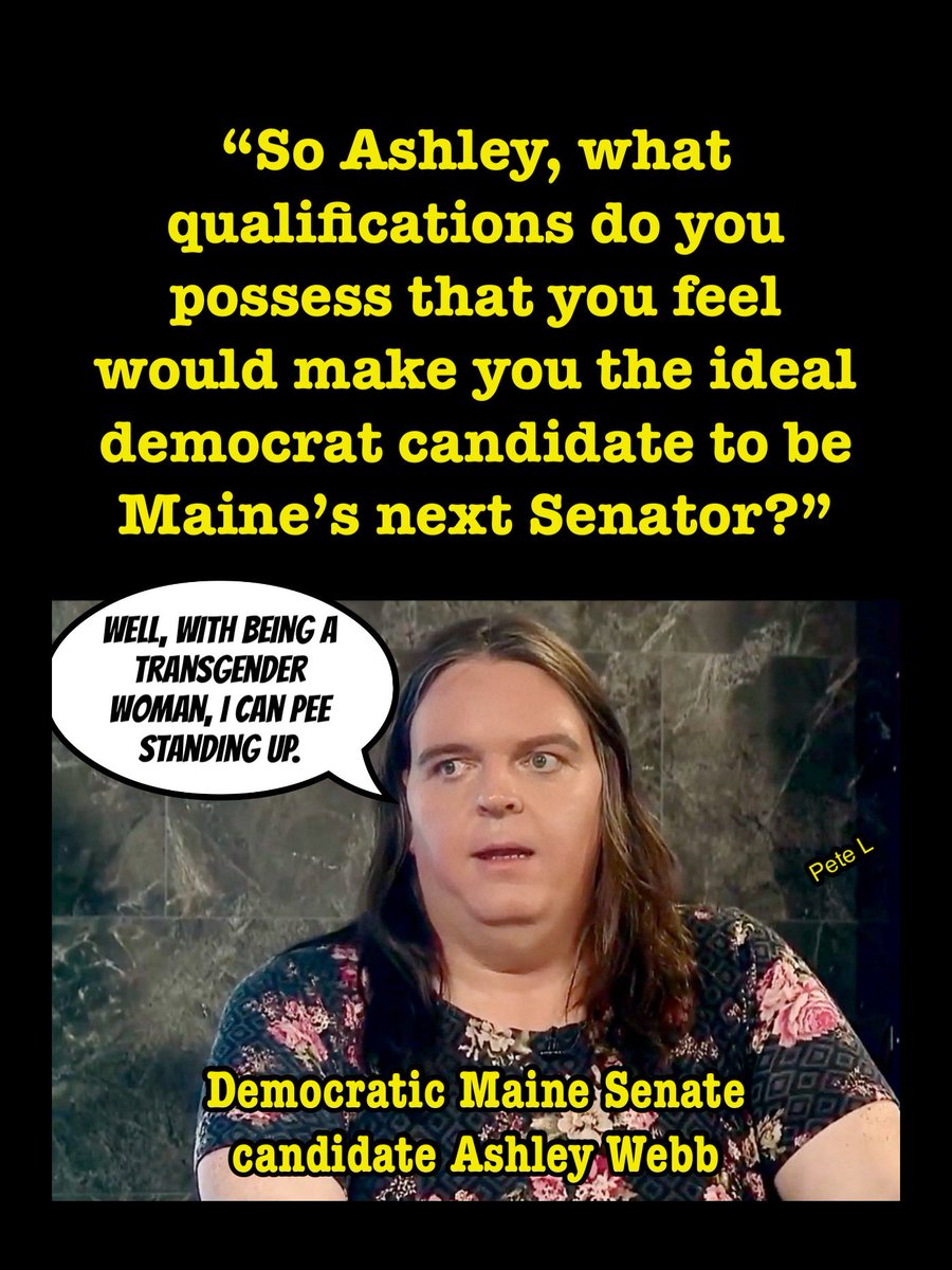 PL5668's tweet photo. Actually better qualified than most other Democrats running for office. https://t.co/eh3qKiFD2D