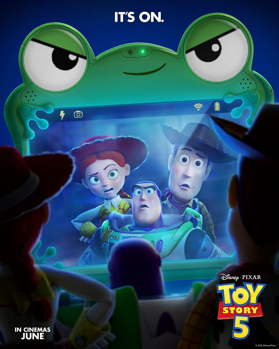 WatersmeetVenue's tweet photo. 🤠 TOY STORY 5 (PG)

Tuesday 4 August 2026 | 11am &amp; 3pm

🎟 Book your tickets now https://t.co/tHrQBPAF6T

#ToyStory5 #DisneyPixar #FamilyFilm #SummerHolidays #KidsCinema #Watersmeet #Rickmansworth #FamilyFun #MovieTime https://t.co/oFgQsgMzxk