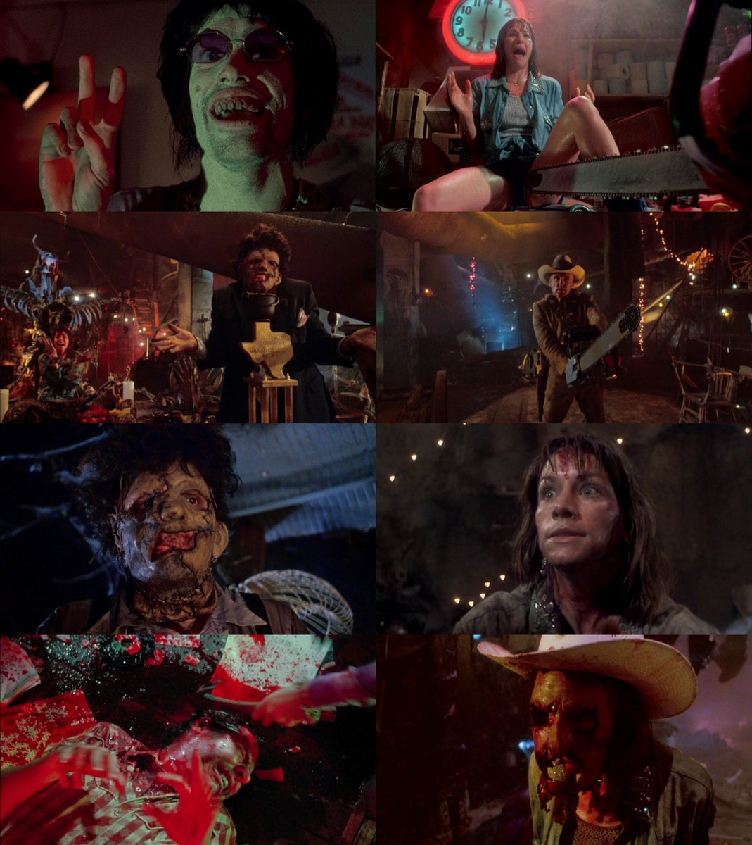 EVILSCRE4M's tweet photo. The Texas Chainsaw Massacre 2 (1986) https://t.co/UWs8MAKxj3