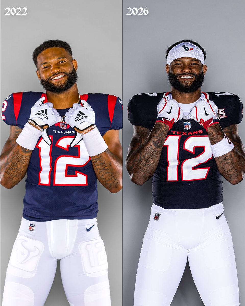 HoustonTexans's tweet photo. Evolving through the years. https://t.co/x0MdBRPVFS