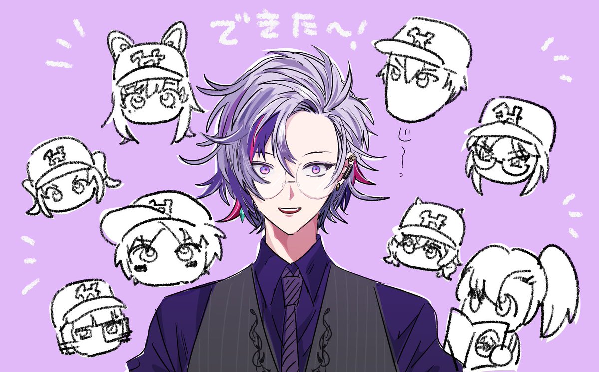 pyoitchom's tweet photo. 本日の監督
みんなの特徴を立ち絵しっかり見てｷｬﾗｸﾘうま~ https://t.co/aHdVHNdYZp
