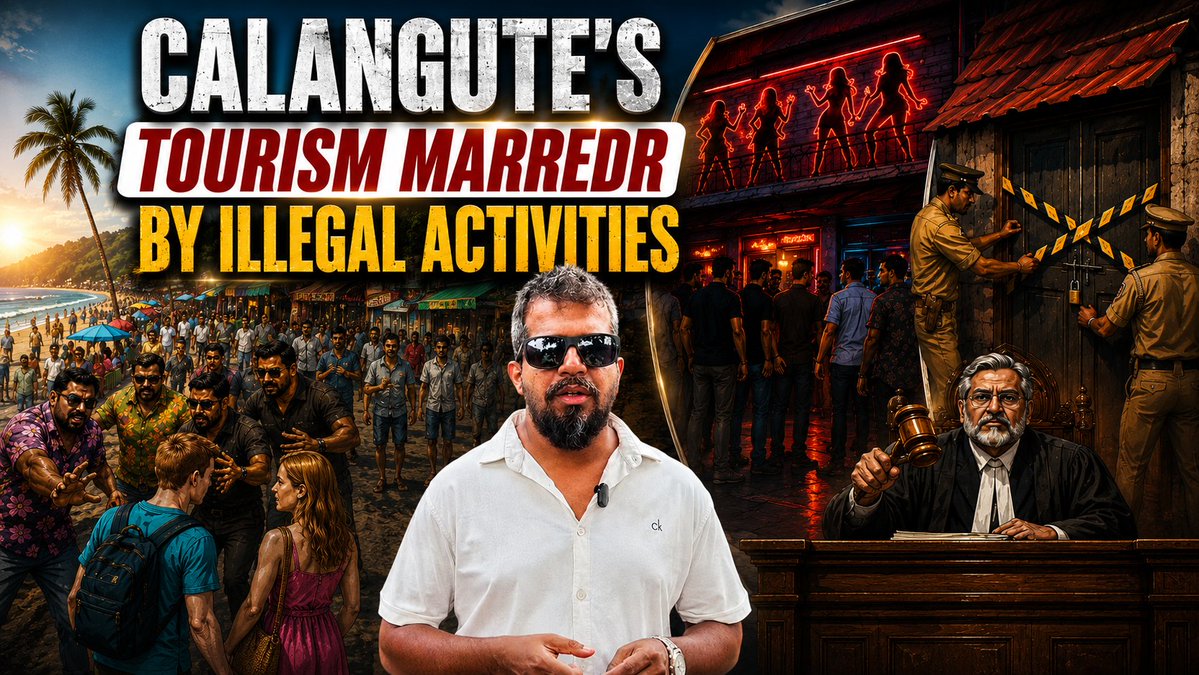 InGoa24x7's tweet photo. Calangute's Tourism Marred by Illegal Activities: Sudesh Mayekar
WATCH:https://t.co/4Ivc9RPqmG
#InGoaNews #InGoa #Goa #GoaNews #Calangute #SudeshMayekar #HighCourt #IllegalDanceBars #Tourism #GoaUpdates #BreakingNews #GoaPolitics https://t.co/Grq4gMbeKm