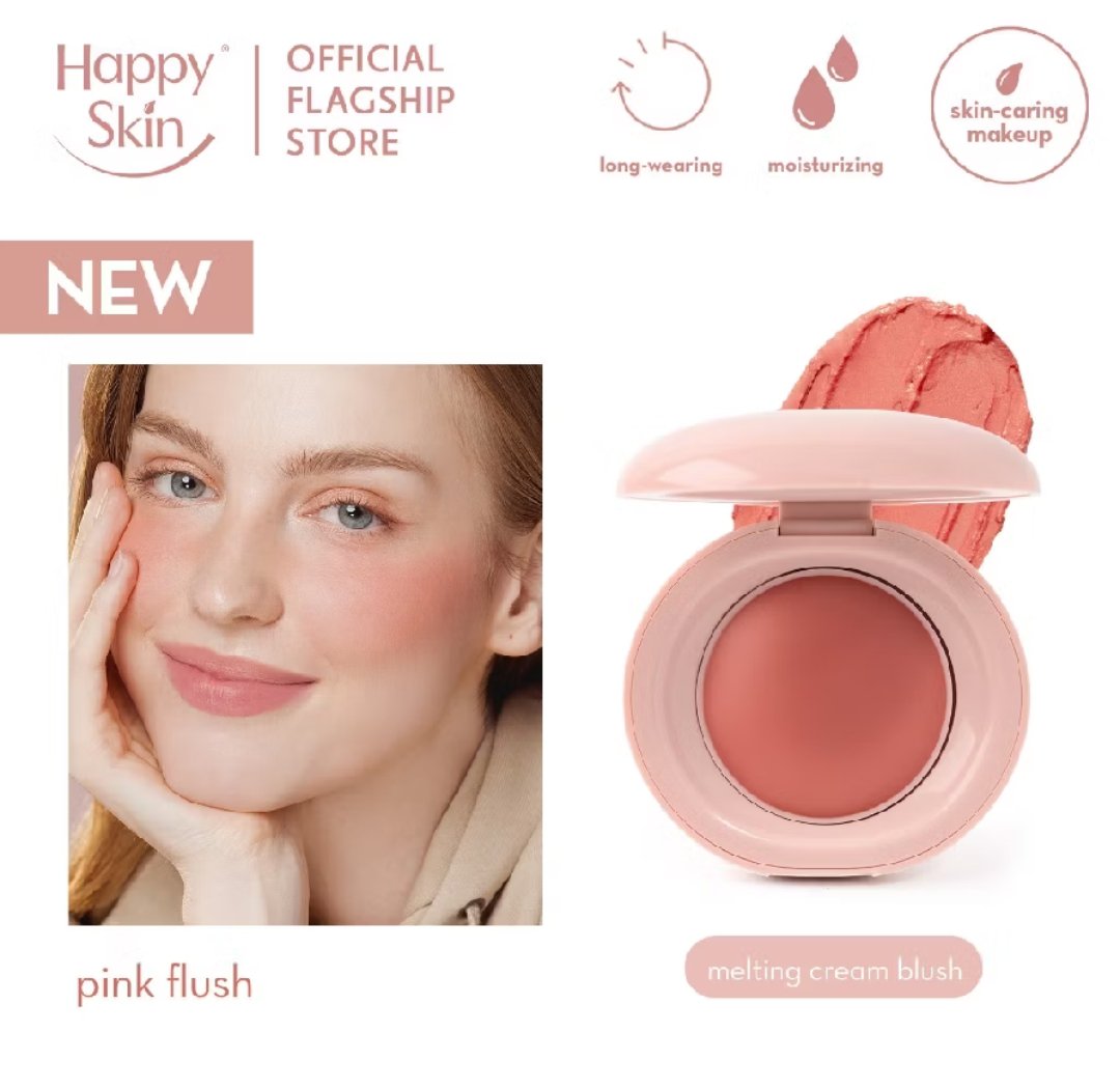 025jwi's tweet photo. wts lfb ph 

happy skin second skin melting cream blush  - PINK FLUSH 

brand new 
last price ! ₱ 300  
rfs : decluttering 
dm me.

'quezon city jnt / sdd https://t.co/RN0ajN0qS6