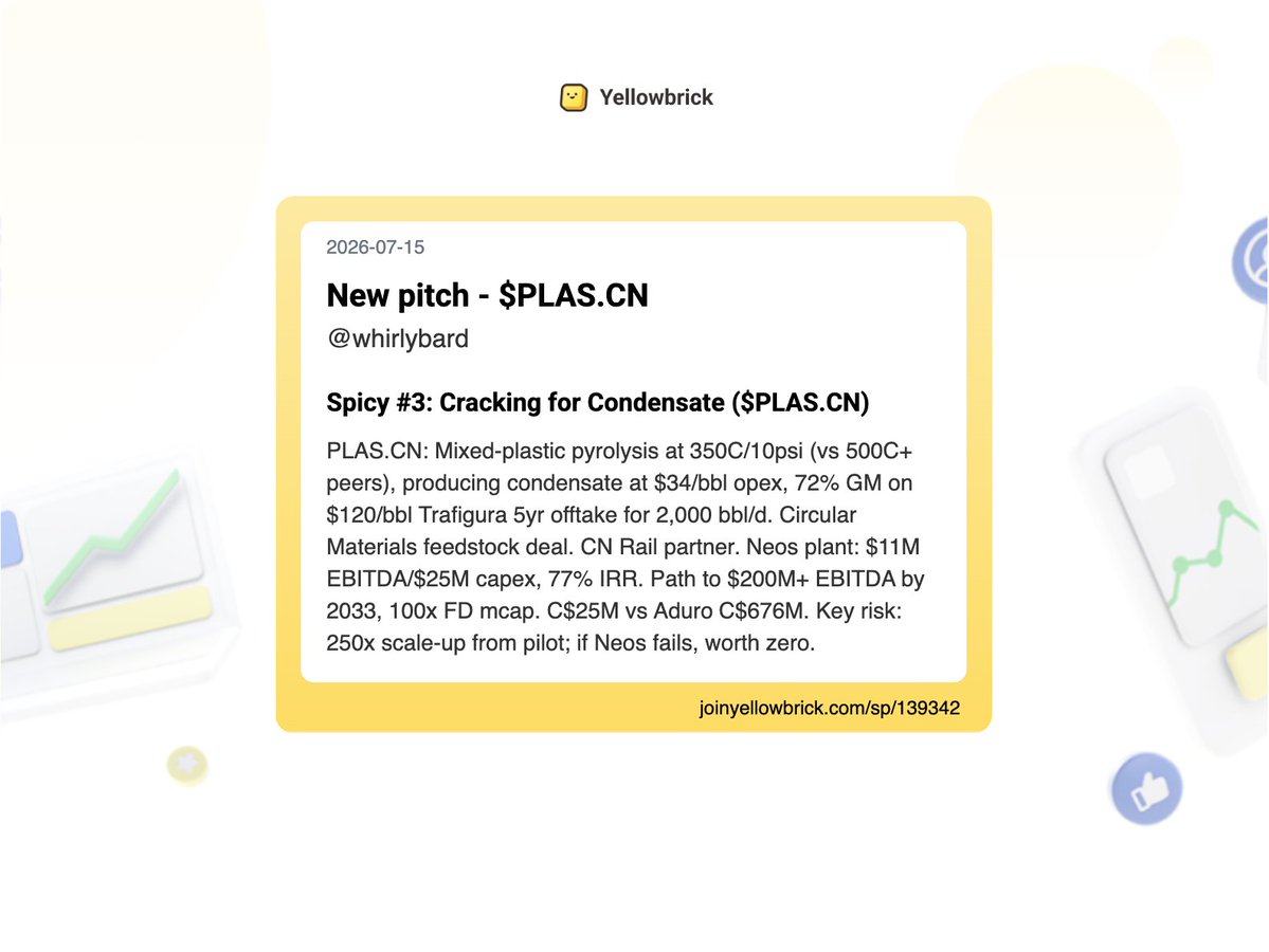 joinyellowbrick's tweet photo. Added 70 new stock write-ups to the site (pt 1):
@Govro12 (GARP ideas) - $6492.T, $THEP.PA, $9790.T, $EUK3.F, $6432.T, $PERR.PA, $6231.T, $SONY, $6333.T, $SAP, $INTU
@whirlybard - $PLAS.CN
@msvanda - $PRCT (short)
@HarrisonMoot - $SE, $TRST.L https://t.co/lmViSTC52G